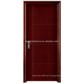 Novo Design madeira Interior porta MS-111 porta da madeira contínua para o preço do competidor